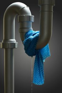 Cracked drain pipe that needs commercial plumbing repair